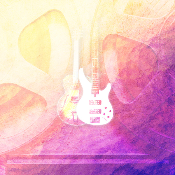 Artwork of Echoes Guitar without typography
